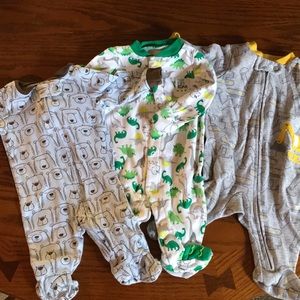 Newborn boy footies